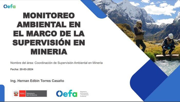 Sesión 02 Fiscalización ambiental aplicada a la minería del curso virtual de Fiscalización ambiental en minería