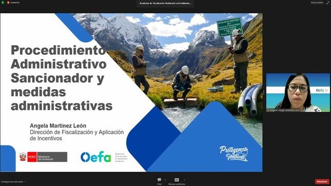 Tercera sesión: El proceso de formalización minera integral del curso virtual de Fiscalización ambiental en minería 