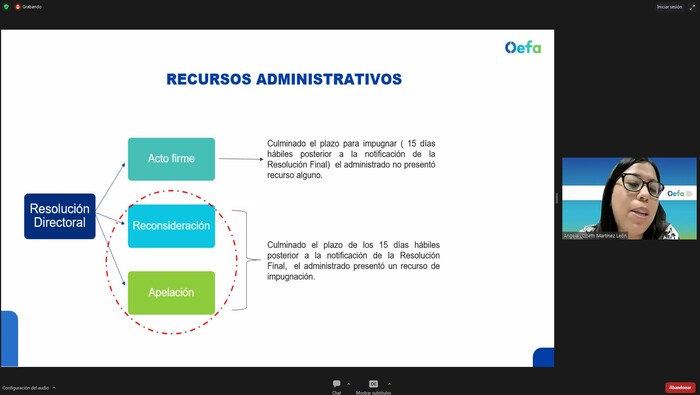 Tercera sesión: El proceso de formalización minera integral del curso virtual de Fiscalización ambiental en minería 