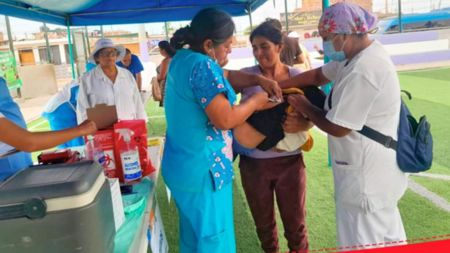 Actividad Integral de Salud, sensibilizando a la población contra el dengue