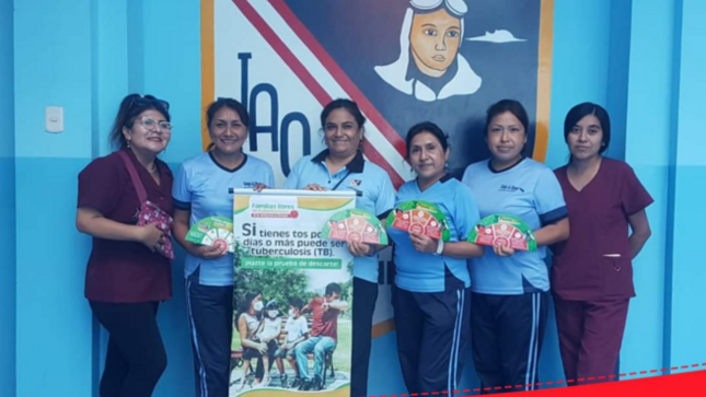RIS Chilca Mala realiza sesiones educativas para prevenir el contagio de TBC