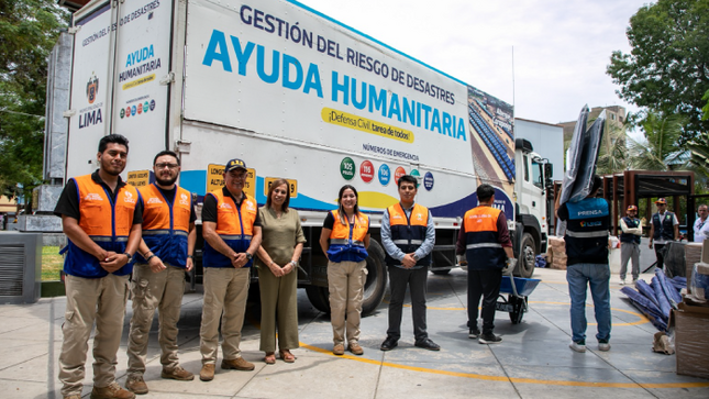 La Municipalidad Distrital de Lince recibió un total de 150 Kits de ayuda humanitaria.