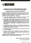 Vista preliminar de documento Comunicado N° 01-ETNSERUMS/DIGEP-MINSA