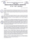Vista preliminar de documento Resolución de Gerencia Municipal N° 031-2024-GM/ MDC