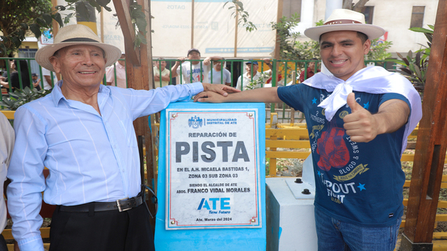 Cientos de vecinos participaron en el acto inaugural