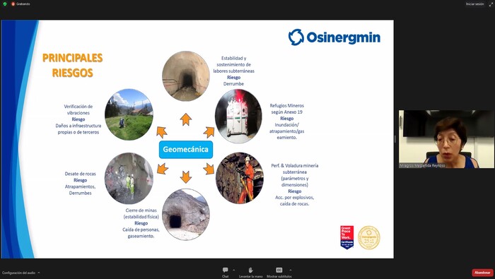 Sesión Final del Curso Virtual de Fiscalización Ambiental en Minería 