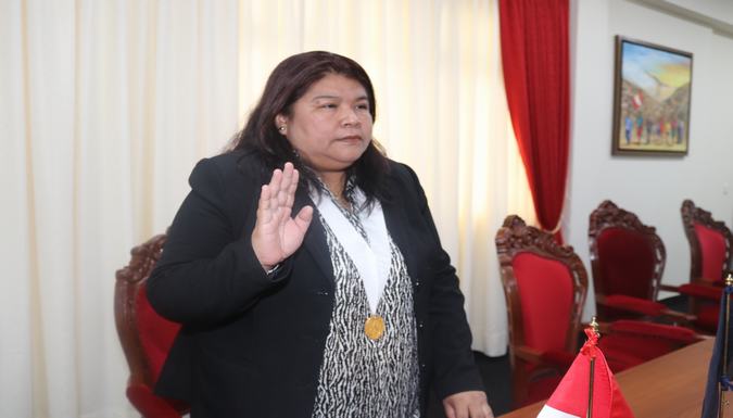 Presidente Marco Angulo juramentó a magistrados para juzgados de los distritos de Villa El Salvador y Lurín