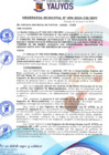Vista preliminar de documento ORDENANZA MUNICIPAL N° 009-2024-CM-MDY