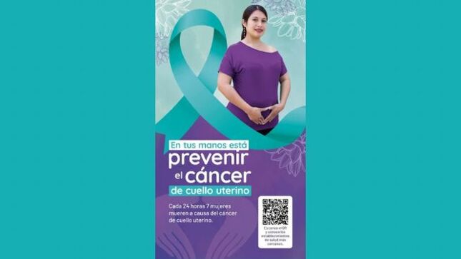Minsa realiza campaña por el Día Mundial de la Prevención del Cáncer de Cuello Uterino