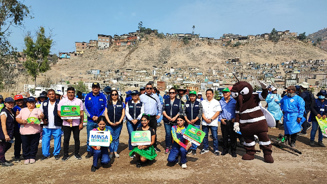 Semana Santa: Diris Lima Sur refuerza prevención del dengue en el cementerio más grande de Latinoamérica