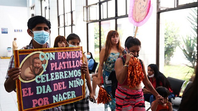 Instituto Nacional Materno perinatal promueve la cultura de salud gestacional en el Día del Niño por Nacer-2