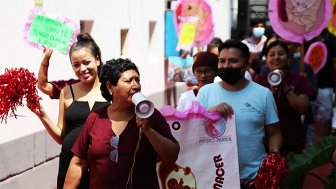 Instituto Nacional Materno perinatal promueve la cultura de salud gestacional en el Día del Niño por Nacer-2