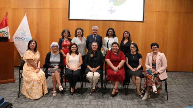 Comité Pro Mujer de CONCYTEC realizó balance positivo del último quinquenio