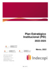 Vista preliminar de documento Plan Estratégico  Institucional (PEI)  2022-2025