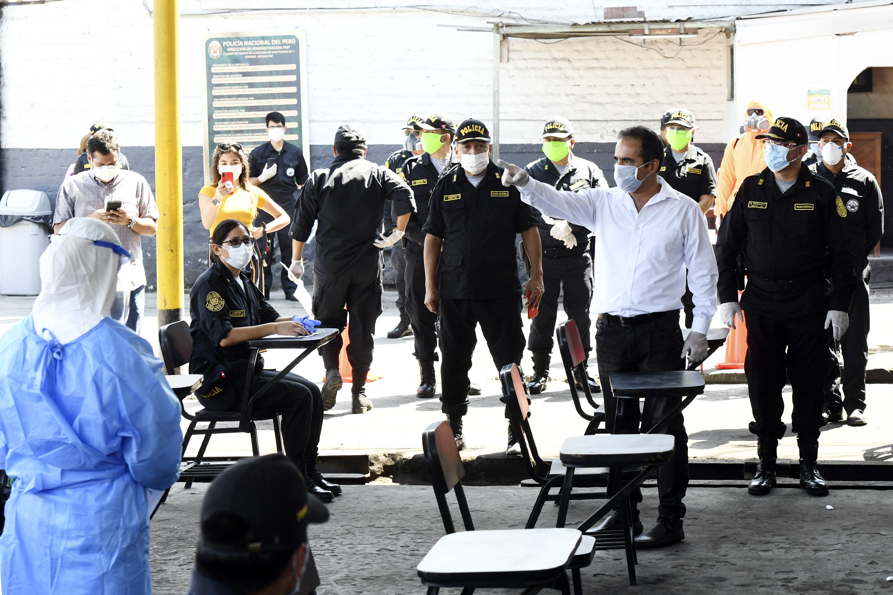 Ministro Rodríguez Limo: “La salud del personal policial será prioridad en mi gestión”.
