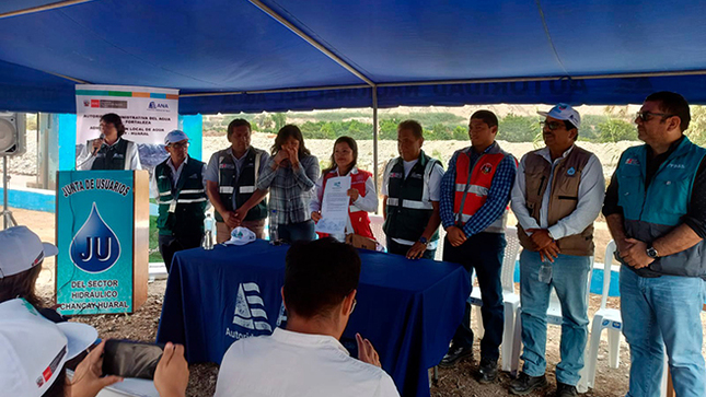 Aucallama presente en la celebración del Día Mundial del Agua.