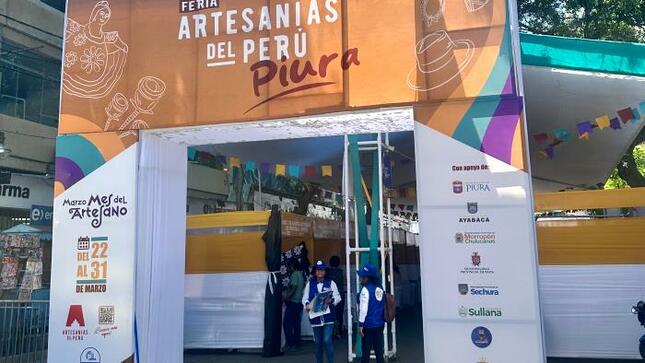 GORE: Hasta el 31 de marzo estará la feria "Artesanías Peruanas - Piura"