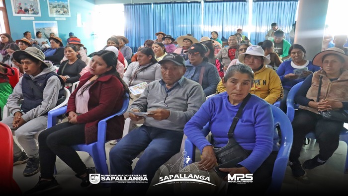 Primera reunión de PROCOMPITE- Sapallanga 2024