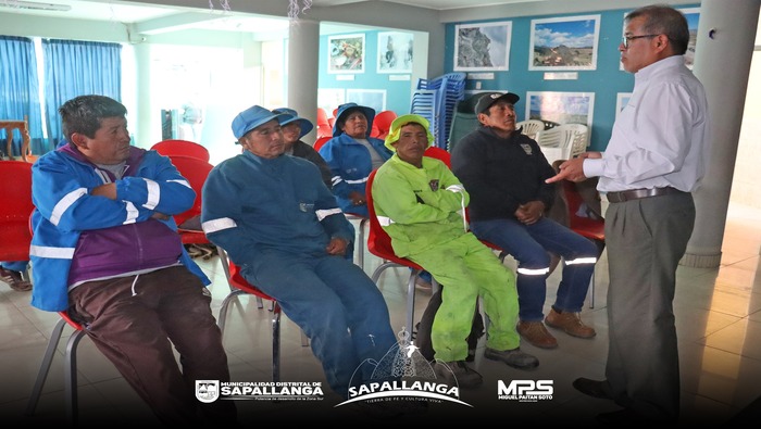 Se brindo capacitación al personal de Limpieza