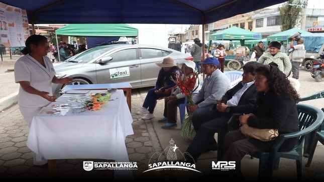 Sesión Educativa de Alimentación Saludable dirigido a personas mayores