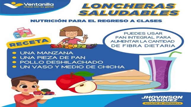 🟡 ¡Prepara loncheras saludables para el regreso a clases y asegura una nutrición óptima para tus hijos! 🍎🥪 Es fundamental proporcionarles alimentos balanceados que les den la energía que necesitan para rendir en la escuela y combatir la anemia infantil. Juntos, podemos cultivar un futuro más saludable para nuestros niños. 💪📚 
