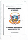 Vista preliminar de documento TEXTO UNICO DE PROCEDIMIENTOS ADMINISTRATIVOS - TUPA 2022-comprimido (1)_1 FOLIOS 155