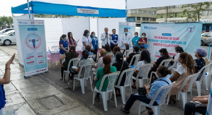 IPRESS San Luis: Campaña de prevención y detección temprana del cáncer de cuello uterino