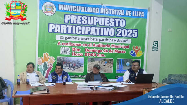 presupuesto participativo 2025