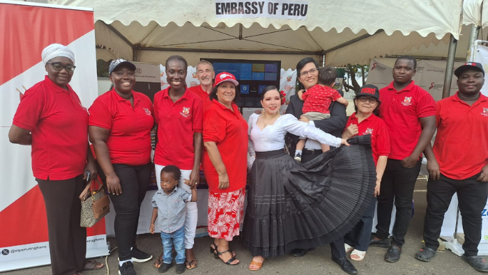 Embajada del Perú en Ghana participa de la celebración del “Diplomatic Intercultural Day”