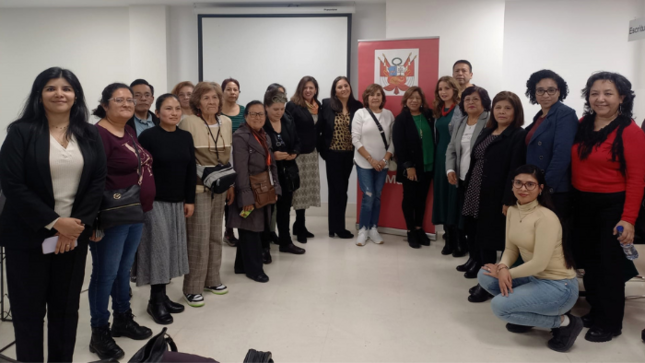 Consulado General del Perú en Madrid promueve debate sobre violencia de género y migración por el Día Internacional de la Mujer