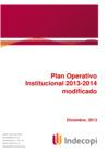 Vista preliminar de documento Plan Operativo Institucional (POI) 2013-2014 Modificado