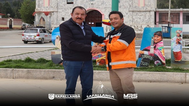 Alcalde de Sapallanga Recibe visita de Congresista, que impulsa el Huaylarsh ante la UNESCO
