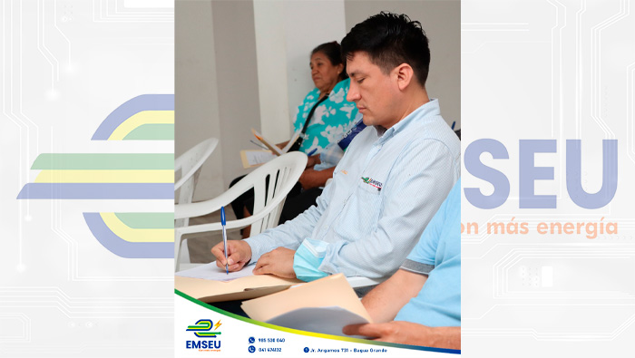 El Ing. Elmer Calle, representa a EMSEU S.A.C. en el primer taller de actualización de Instrumentos de Gestión Ambiental en Utcubamba 2024.