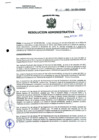 Vista preliminar de documento Resolucion Administrativa N° 032