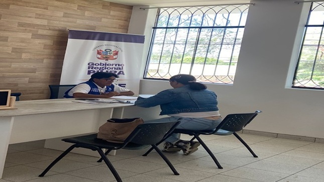 DRTPE Piura brindo servicios a través del Centro de Empleo a usuarios de CARE Perú.