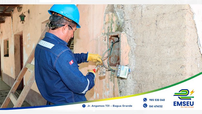 Seguimos brindando un servicio confiable y seguro con mantenimiento de las instalaciones domiciliarias.