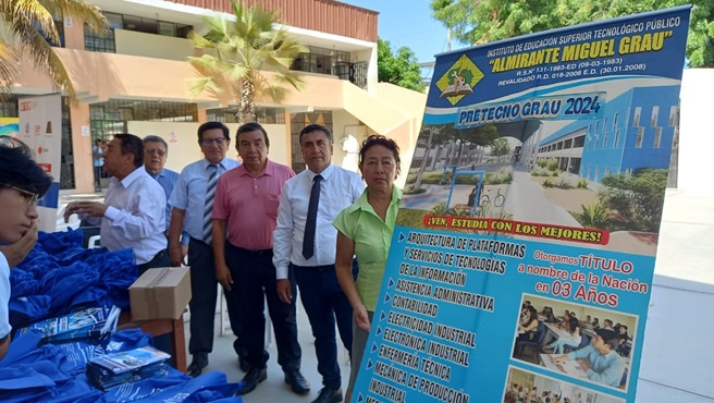 DRTPE Piura en coordinación con la Municipalidad Distrital Veintiséis de Octubre organizó Feria Vocacional "Explora tu Futuro".