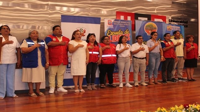 DRTPE Piura participo en lanzamiento de escuela de lideres: "El Poder de Mi Voz Transforma el Mundo".