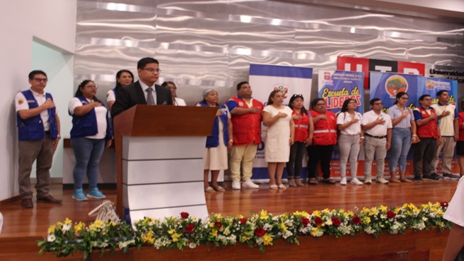 DRTPE Piura participo en lanzamiento de escuela de lideres: "El Poder de Mi Voz Transforma el Mundo".