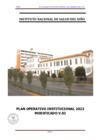 Vista preliminar de documento Plan Operativo Institucional 2023 Modificado V.02