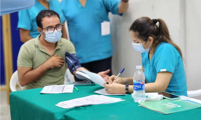 Los trabajadores que pasaron tamizaje el 12 y 15 de marzo, deben recoger sus resultados el lunes 1 de abril