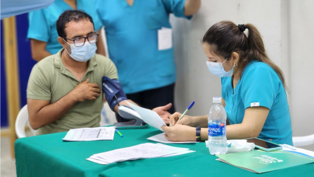 Los trabajadores que pasaron tamizaje el 12 y 15 de marzo, deben recoger sus resultados el lunes 1 de abril