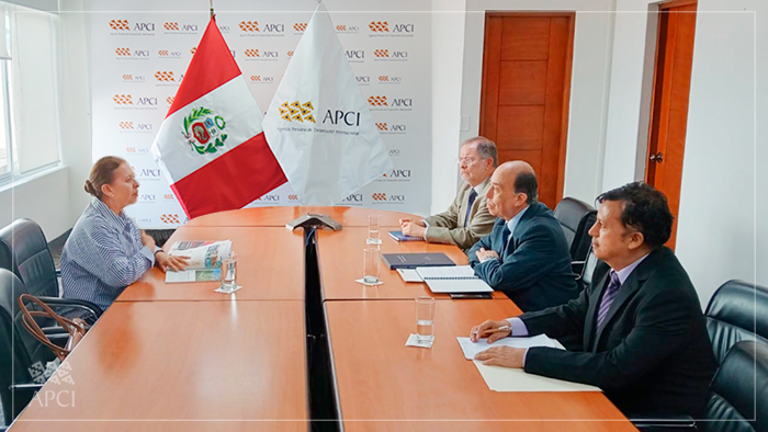 Visita protocolar de la nueva embajadora del Perú en Paraguay
