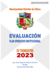 Vista preliminar de documento Evaluación Plan Operativo Institucional IV Trimestre 2023