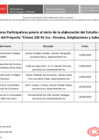 Vista preliminar de documento Cronograma de los Talleres 