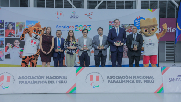 premiación Asociación Paralímpica del Perú