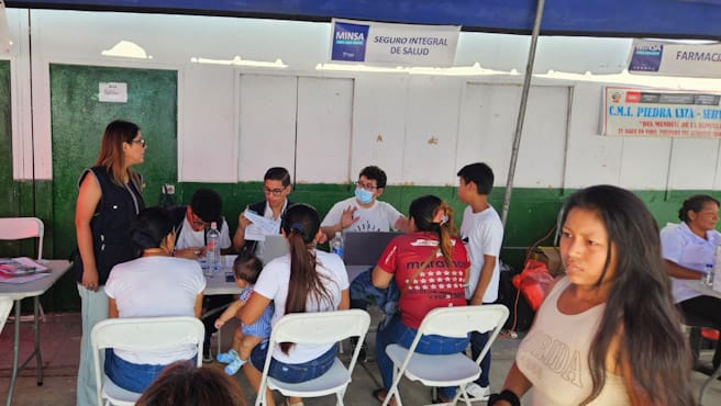 Dirección de Poblaciones Indígenas u Originarias brindó más de 700 atenciones de salud integral a Comunidad Nativa Shipibo-Conibo de Cantagallo