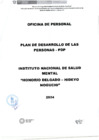 Vista preliminar de documento PLAN DE DESARROLLO DE LAS PERSONAS - PDP
