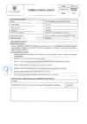Vista preliminar de documento FORMATO PERFIL DE PUESTO PROCESO CAS N° 11