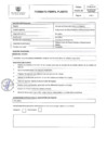 Vista preliminar de documento FORMATO PERFIL DE PUESTO PROCESO CAS N° 25